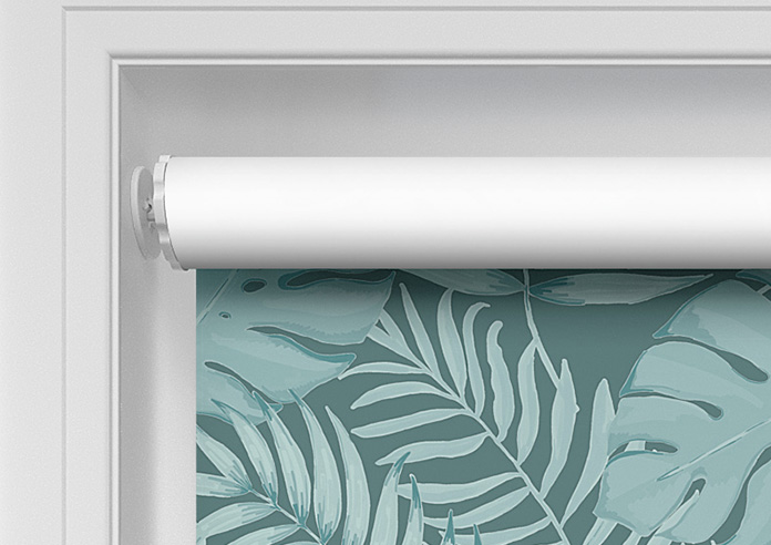 Lush Palms, Blue - Twist&Fit Roller Blind - Image 10